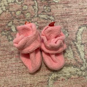 Zurano pink booties 6 months